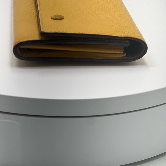 Authentic Celine Yellow Long Wallet - Picture 4 of 9